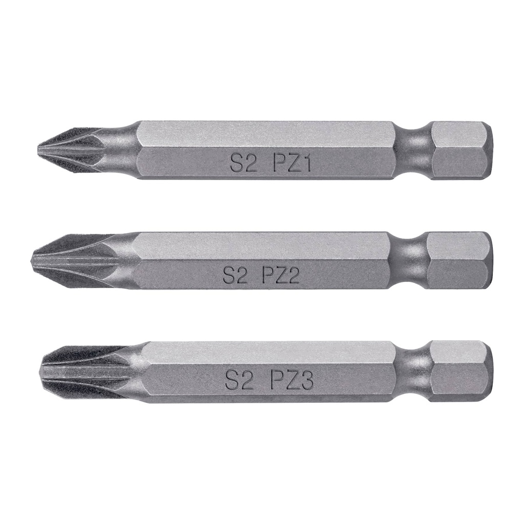 17799 / Estuche con 5 puntas pozidriv combinadas largo 2', Expert