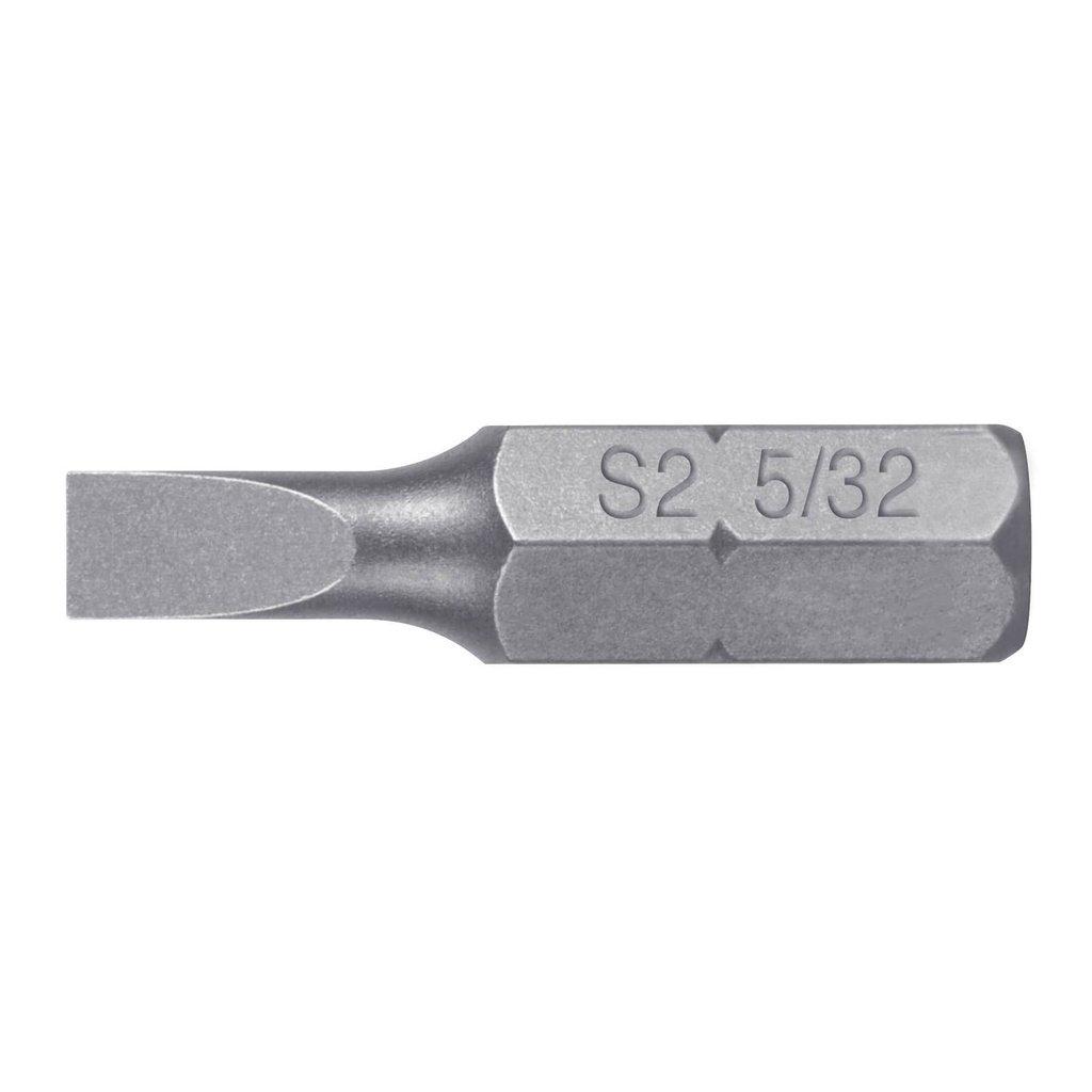 12165 / Estuche con 5 puntas planas de 5/32' largo 1', Truper Expert