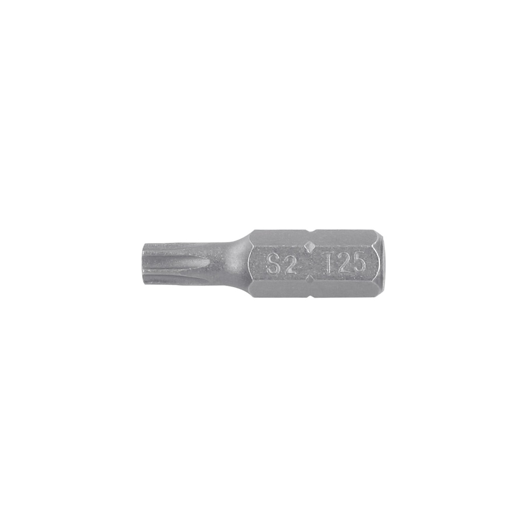 12201 / Estuche con 5 puntas torx T25 largo 1', Truper Expert