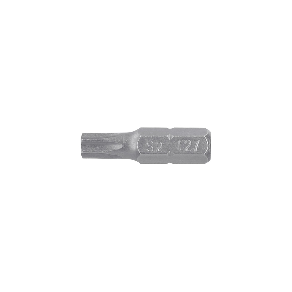 12203 / Estuche con 5 puntas torx T27 largo 1', Truper Expert