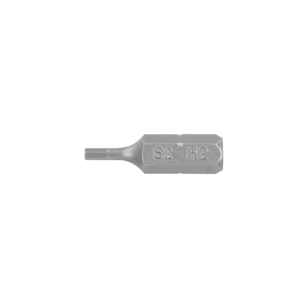 12527 / Estuche con 5 puntas hexagonales de 2 mm largo 1', Expert