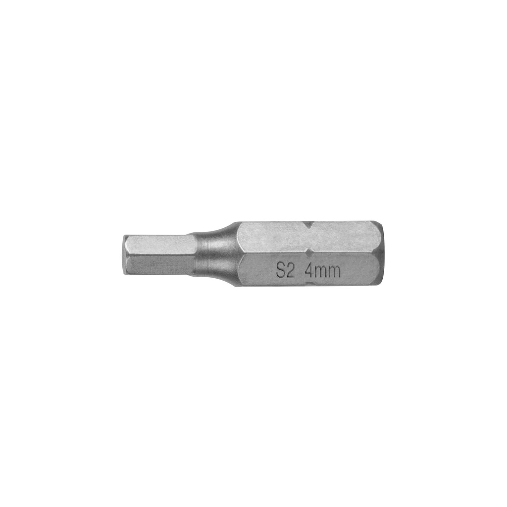 12529 / Estuche con 5 puntas hexagonales de 4 mm largo 1', Expert