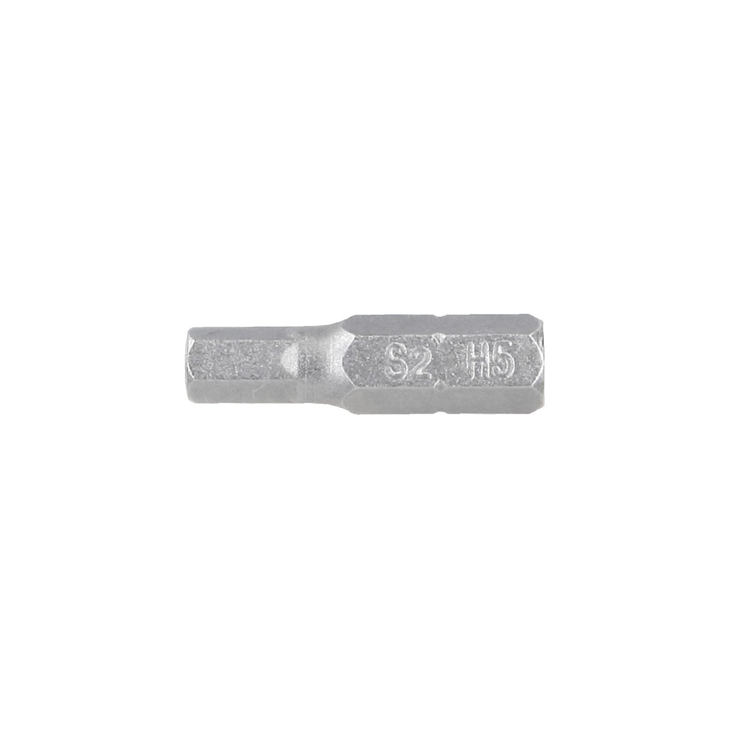 12539 / Estuche con 5 puntas hexagonales de 5 mm largo 1', Expert