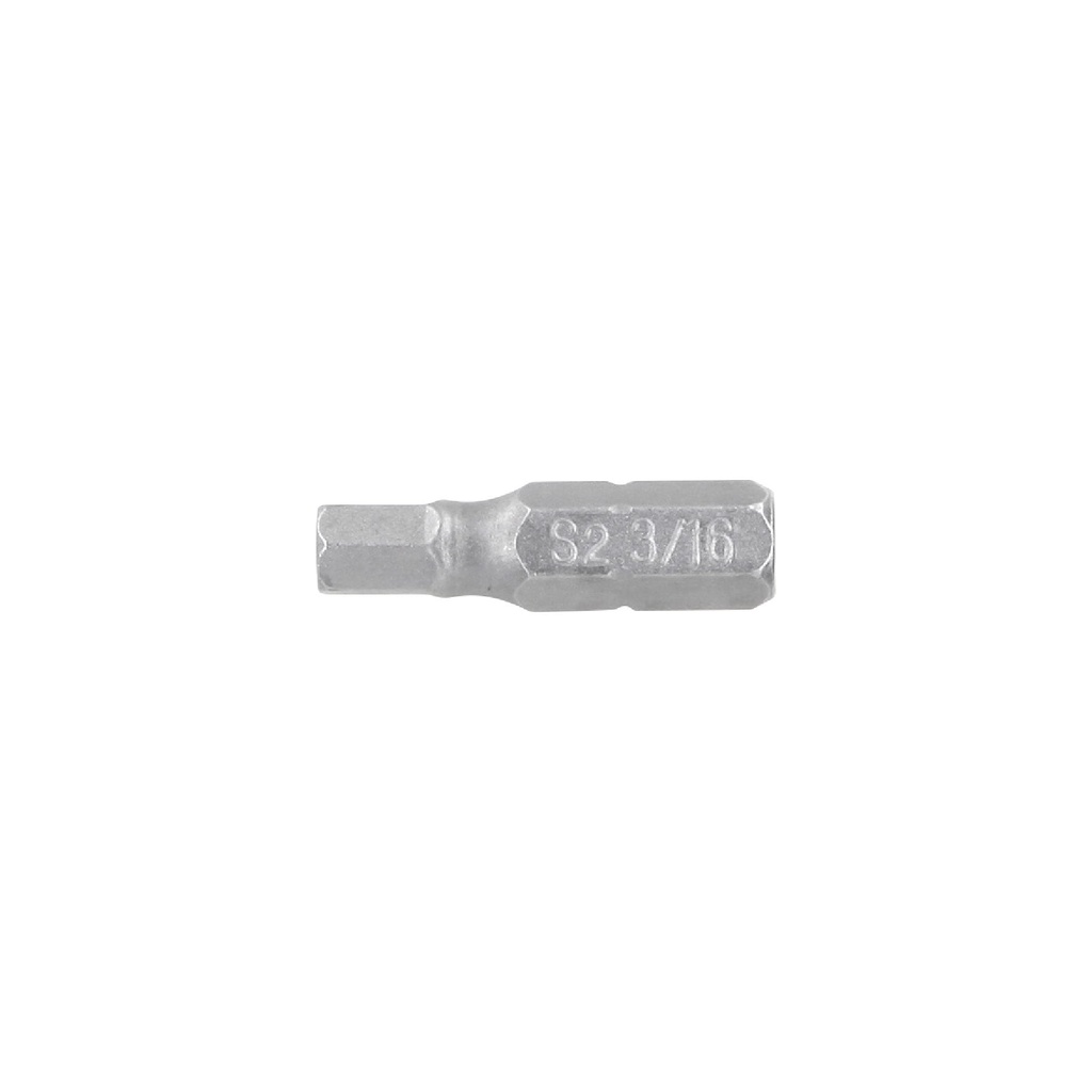 12492 / Estuche con 5 puntas hexagonales de 3/16mm largo 1', Expert