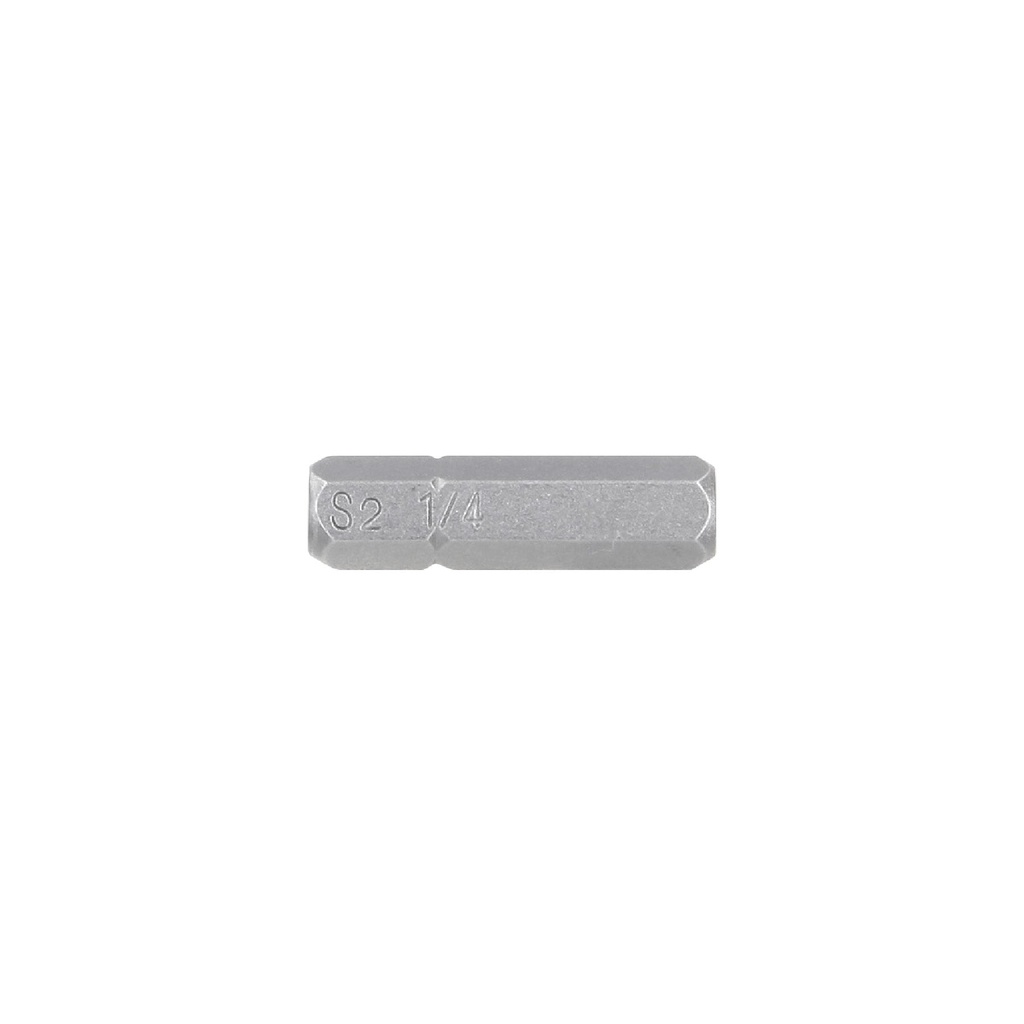 12493 / Estuche con 5 puntas hexagonales de 1/4mm largo 1', Expert