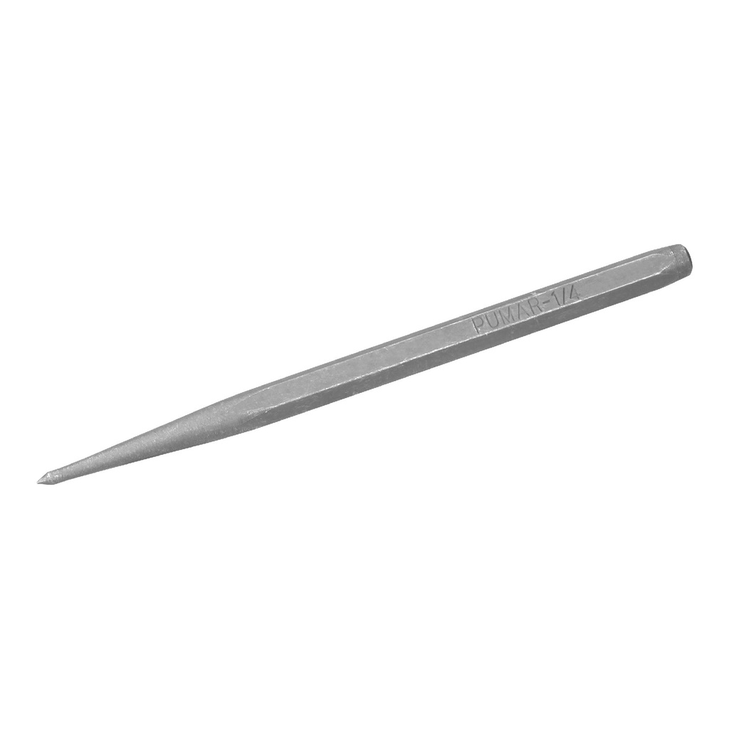 12224 / Punzón 1/4' para marcar, largo 4-3/4', Truper
