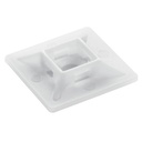 49971 / Bolsa con 10 bases autoadheribles de 3 x 3 cm para cinchos, Volteck