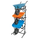 50160 / Rack para 3 carretillas estibadas, Truper