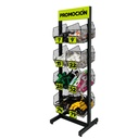 50030 / Rack botadero, metálico, 4 niveles, Truper