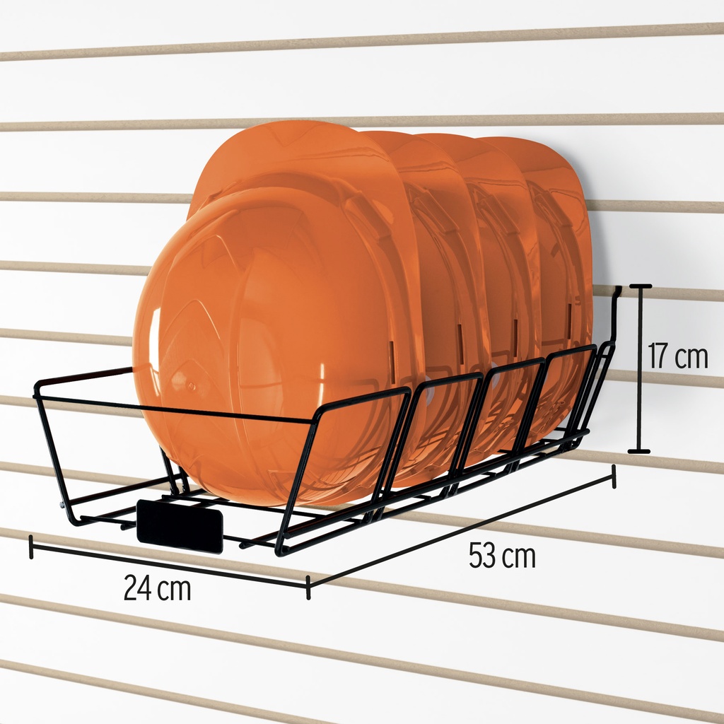 57067 / Rack para 4 cascos de seguridad, Truper