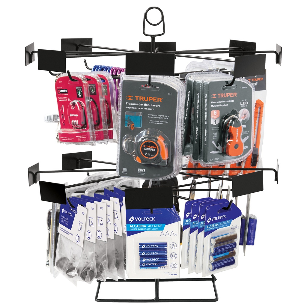 55257 / Rack de impulso giratorio, Truper