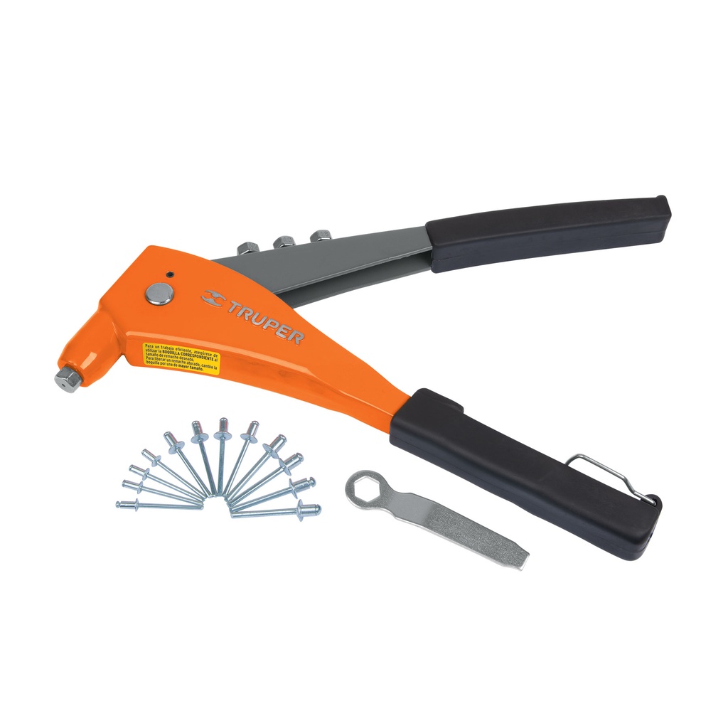 17961 / Remachadora profesional 10' con remaches, Truper