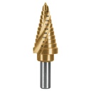 101554 / Broca escalonada titanio 11 escalones 1/4' a 7/8', Expert