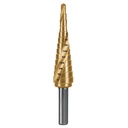 101551 / Broca escalonada titanio 13 escalones 1/8' a 1/2', Expert