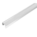 48973 / Riel superior  'JJ' de aluminio para puerta corrediza 3 m, Hermex