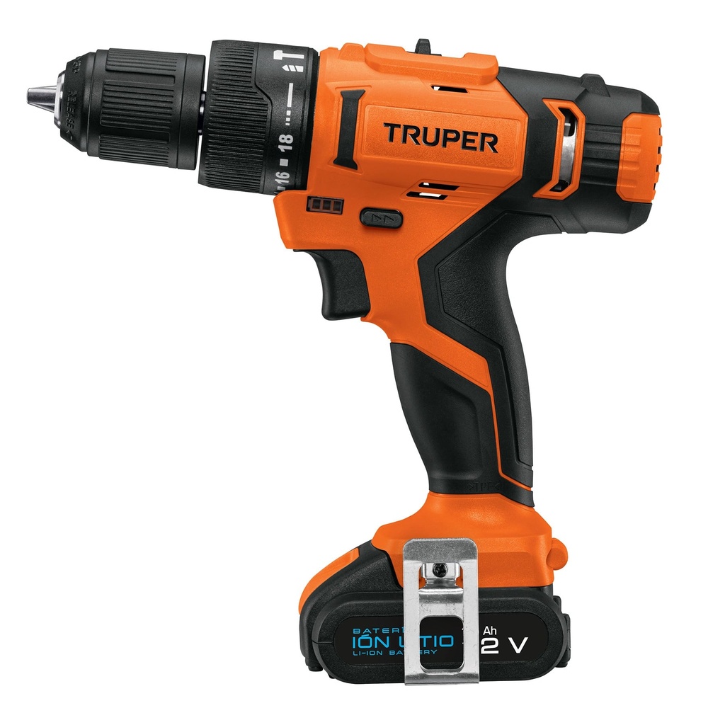 12794 / Rotomartillo/destornillador 3/8', 12V, 1 bat 2 Ah, PRO, Truper