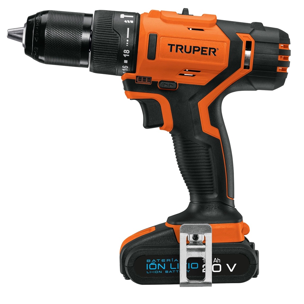 18155 / Rotomartillo inalámbrico 1/2', 20 V, Truper