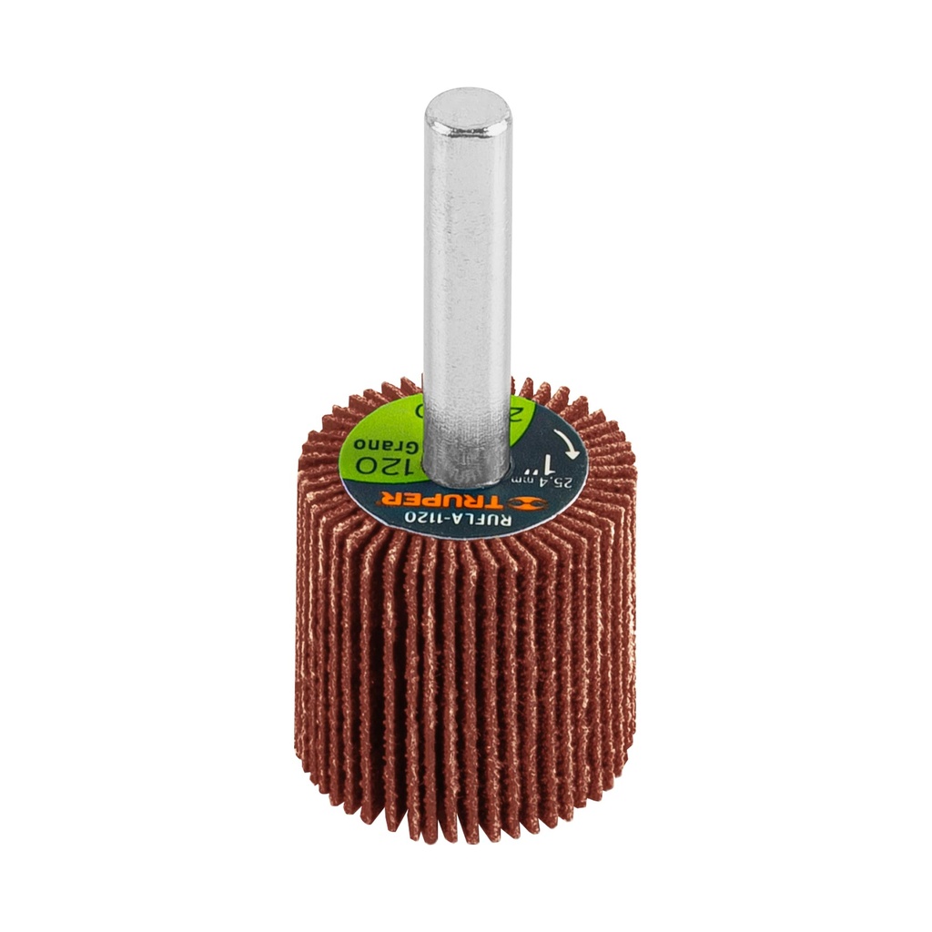 13035 / Rueda flap de 1', grano 120, Truper