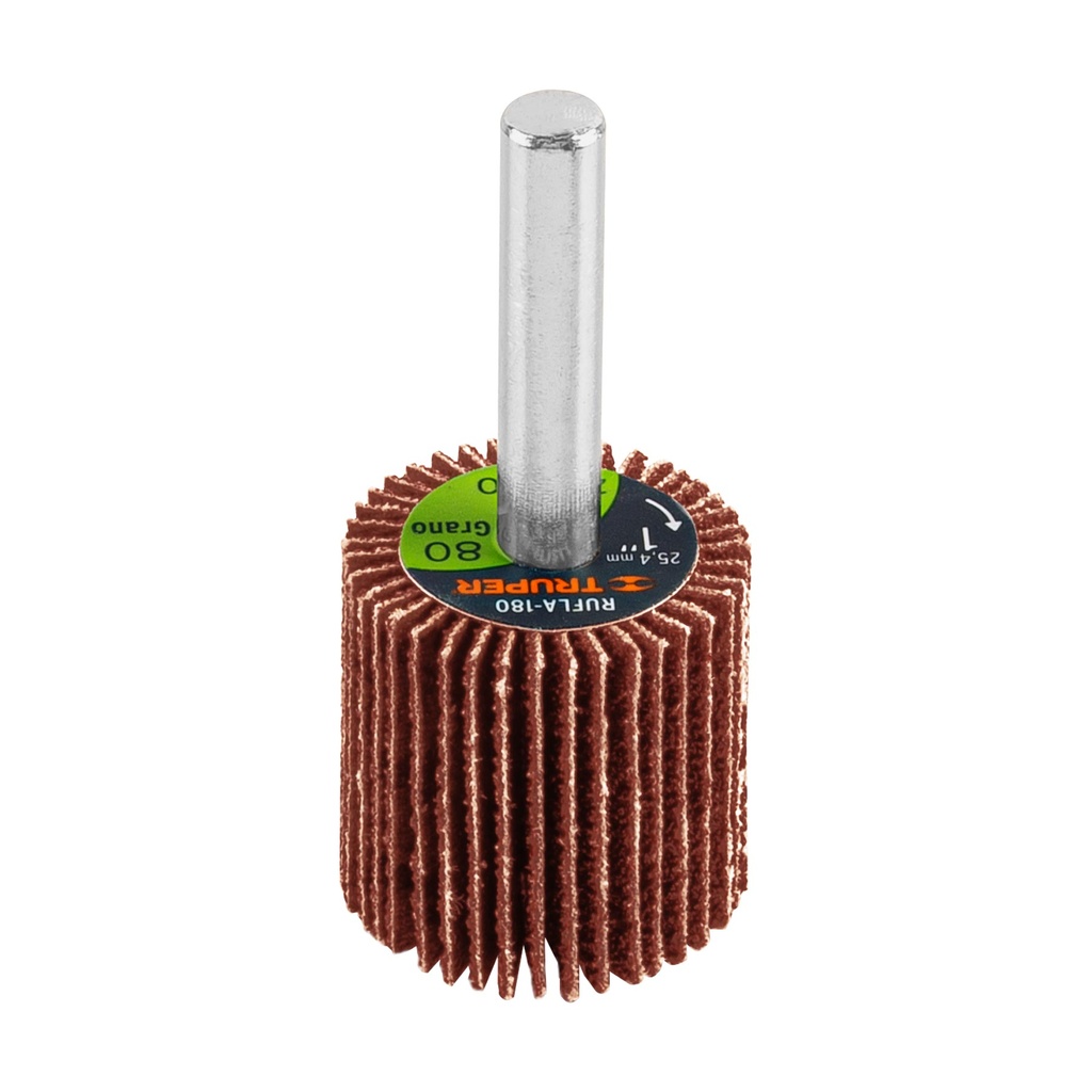 13034 / Rueda flap de 1', grano 80, Truper