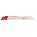 10795 / Blíster con 2 seguetas sierra sable 6' 14 DPP para metal, Truper