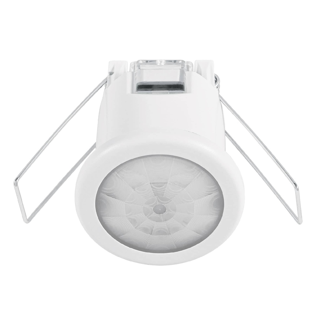 48173 / Sensor de movimiento empotrable para techo, alcance 8 m, Volteck