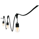 49993 / Serie de 14.6 m con 24 luces incandescentes para exterior, Volteck