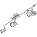 48434 / Luminario de sobreponer con 3 spots base GU10, Volteck