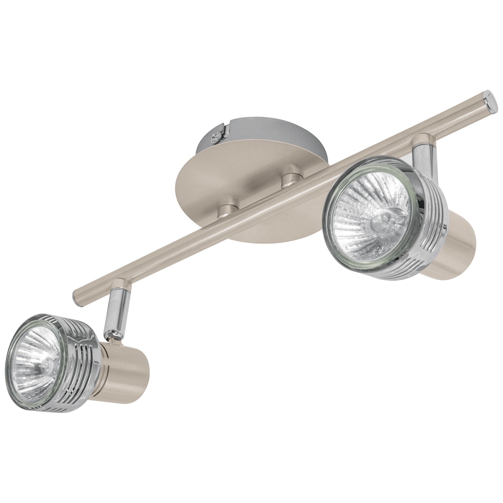 48441 / Luminario de sobreponer con 2 spots base GU10, Volteck