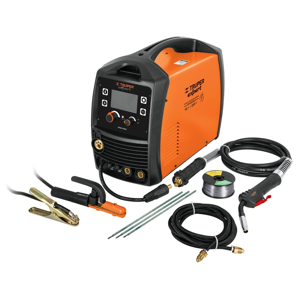 17258 / Soldadora multiproceso de 200 A, Truper Expert
