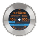 18313 / Disco sierra 10' para aluminio, 100 dientes centro 5/8', Truper