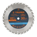 18304 / Disco sierra 10' para madera, 30 dientes centro 5/8', Truper