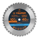 18305 / Disco sierra 10' para madera, 40 dientes centro 5/8', Truper