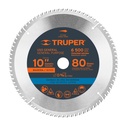 12683 / Disco sierra 10' para madera, 80 dientes centro 5/8', Truper