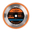 100108 / Disco sierra 12' para madera, 60 dientes centro 1', Expert