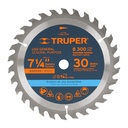 18318 / Disco sierra 7- 1/4' para madera, 30 dientes centro 5/8', Truper