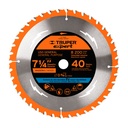 100104 / Disco sierra 7-1/4' p/madera, 40 dientes centro 5/8', Expert