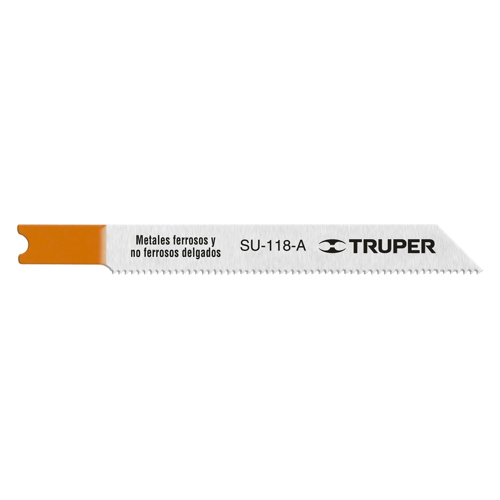 18138 / Blíster con 5 seguetas 24 DPP zanco 'U' corte recto metal, Truper