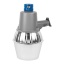 47267 / Luminario suburbano metálico 65 W sensor de luz, con lámpara, Volteck