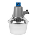 47269 / Luminario suburbano metálico 85 W sensor de luz, con lámpara, Volteck
