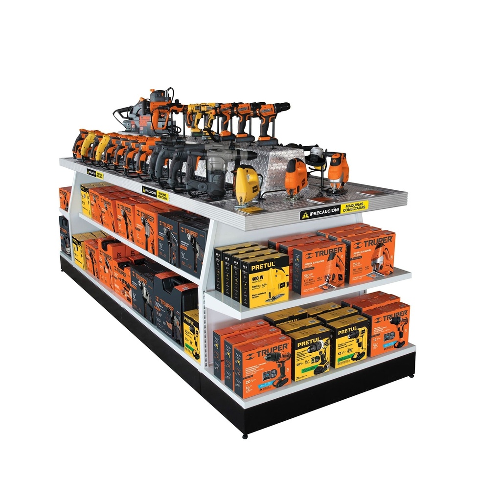 55894 / Mueble power center con herramienta eléctrica, Truper