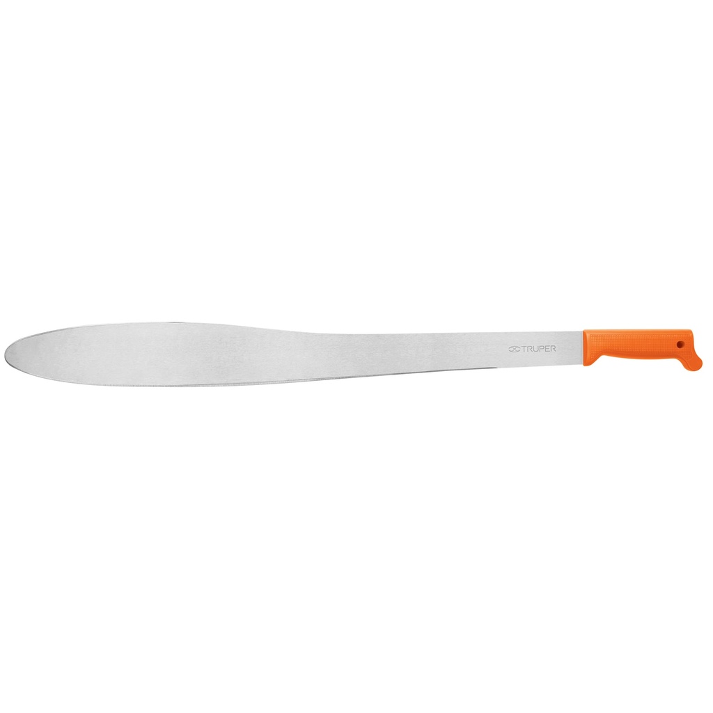 16141 / Machete Caguayano 27' cacha naranja inyectada, Truper