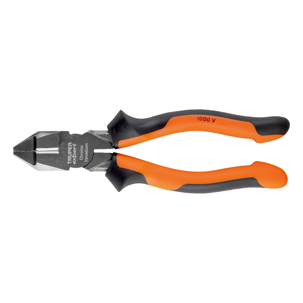 17338 / Pinza electricista 7' uso rudo, alta palanca, Comfort Grip, Expert