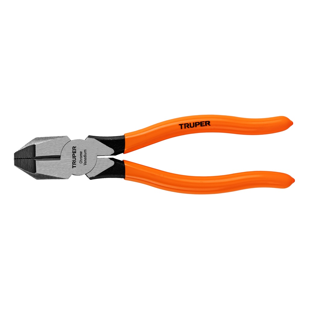 17303 / Pinza para electricista 7' uso rudo, mango PVC, Truper