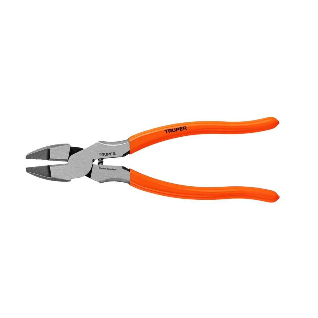 17328 / Pinza para electricista 9' alta palanca mango PVC, Truper