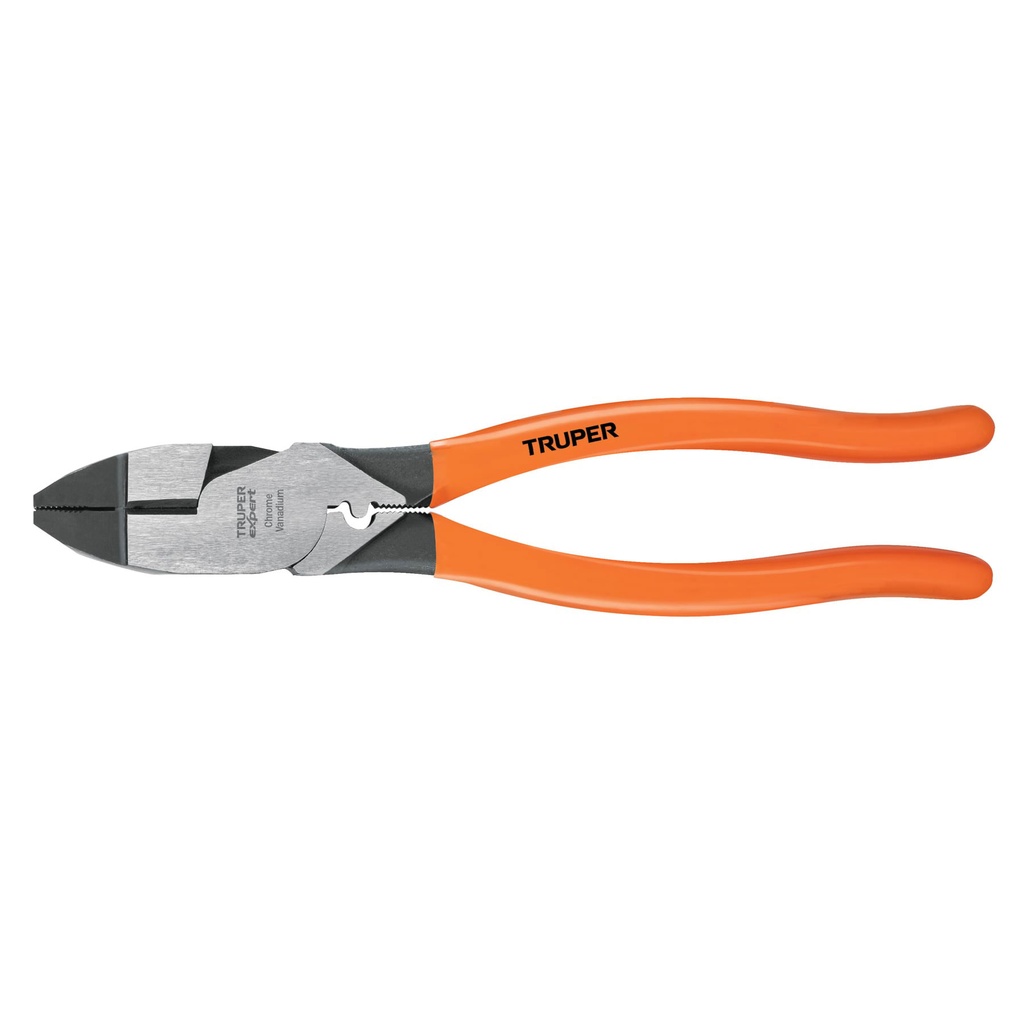101963 / Pinza para electricista 9' c/ponchador de terminales, Expert