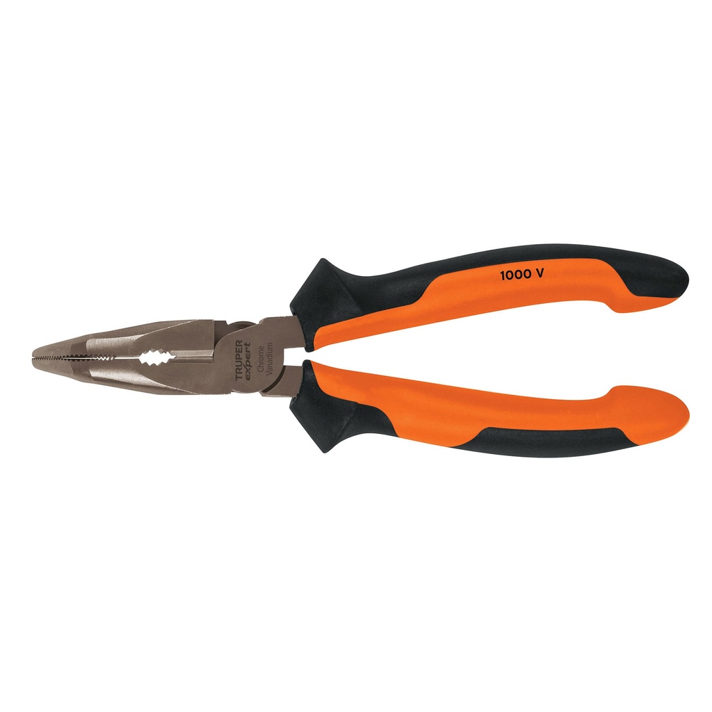 17337 / Pinza punta curva 6' mango Comfort Grip, Truper Expert