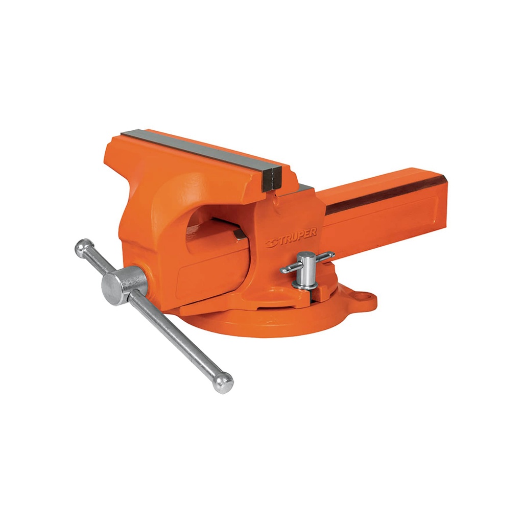 100240 / Tornillo de banco 5' tipo europeo de hierro nodular, Truper