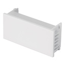 47058 / Tapón ciego, 1 módulo, línea Española, color blanco, Volteck