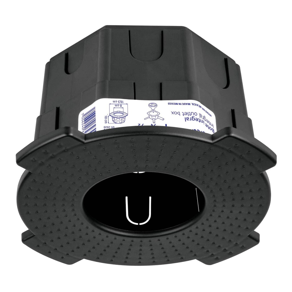 48374 / Bote integral de 10 cm, aro interno de 8 cm, Volteck