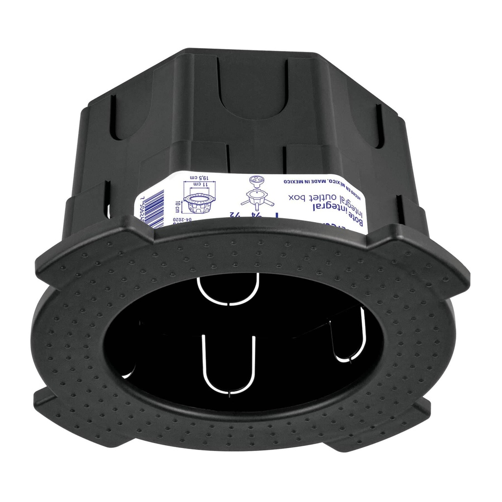 48375 / Bote integral de 10 cm, aro interno de 11 cm, Volteck